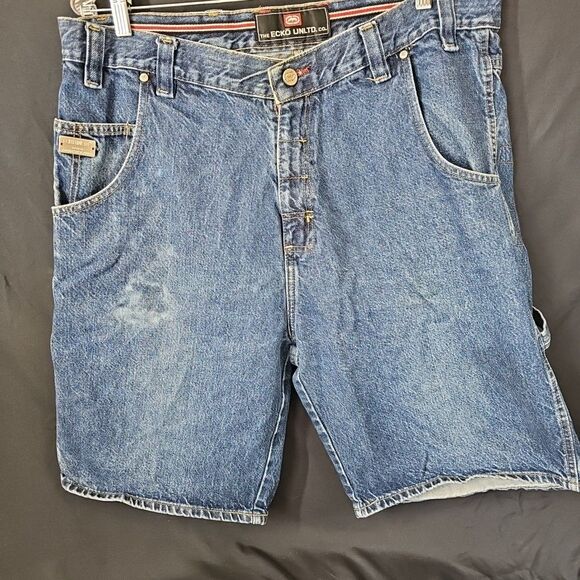 Ecko Unlimited Other - Ecko Unltd Vintage Baggy Jean Shorts Size 40